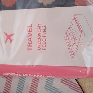 NWOT  TRAVEL UNDERWEAR POUCH